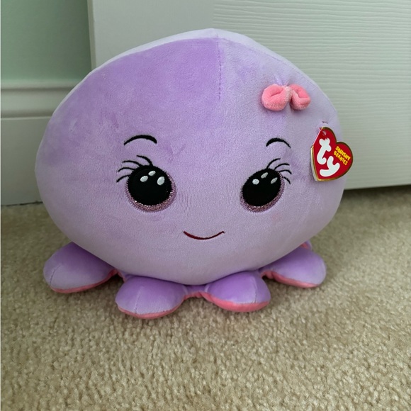 Nwt TY Squishy Beanies- Octavia - Picture 2 of 3